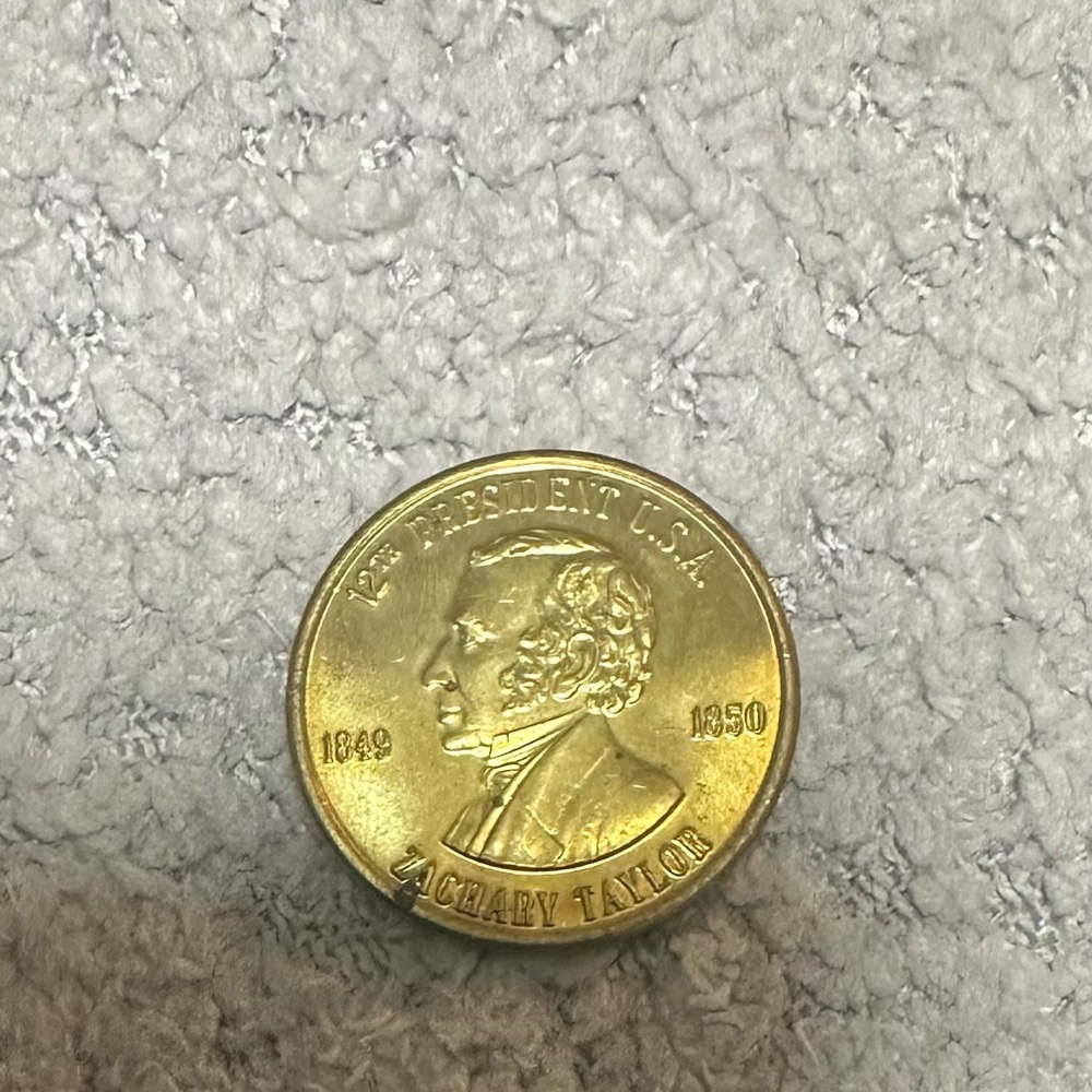 Vintage 1981 Zachary Taylor Commemorative Coin